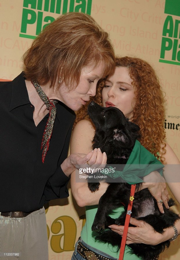 Mary Tyler Moore and Bernadette Peters