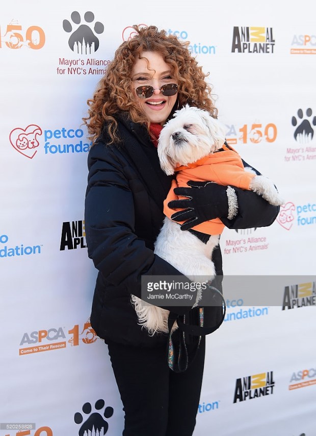 <> on April 10, 2016 in New York City.